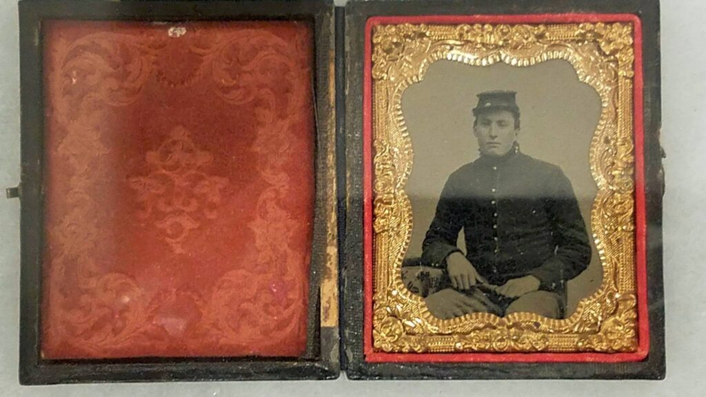 Private Cyrus H. Brackett, 1st Rhode Island Cavalry